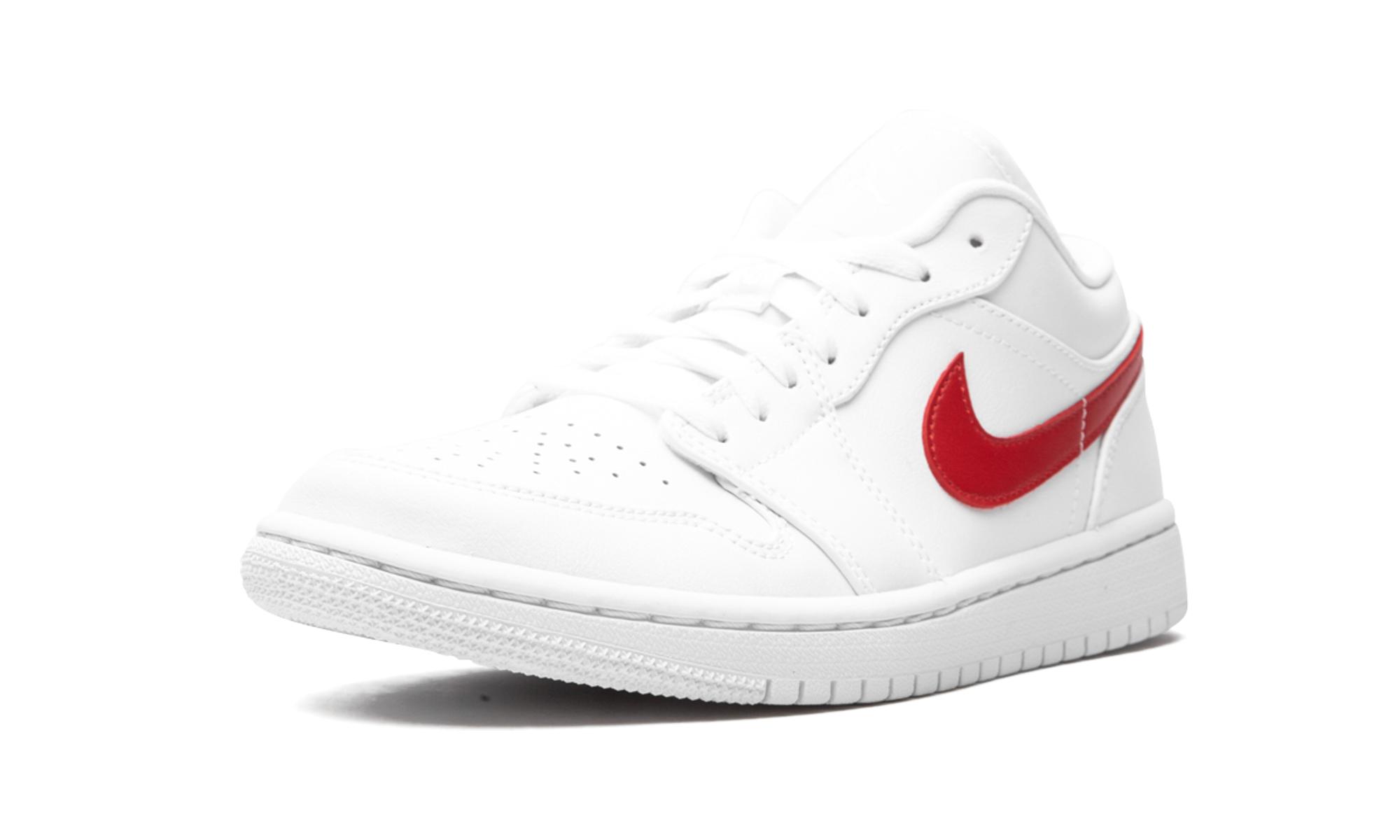Air Jordan 1 Low White University Red