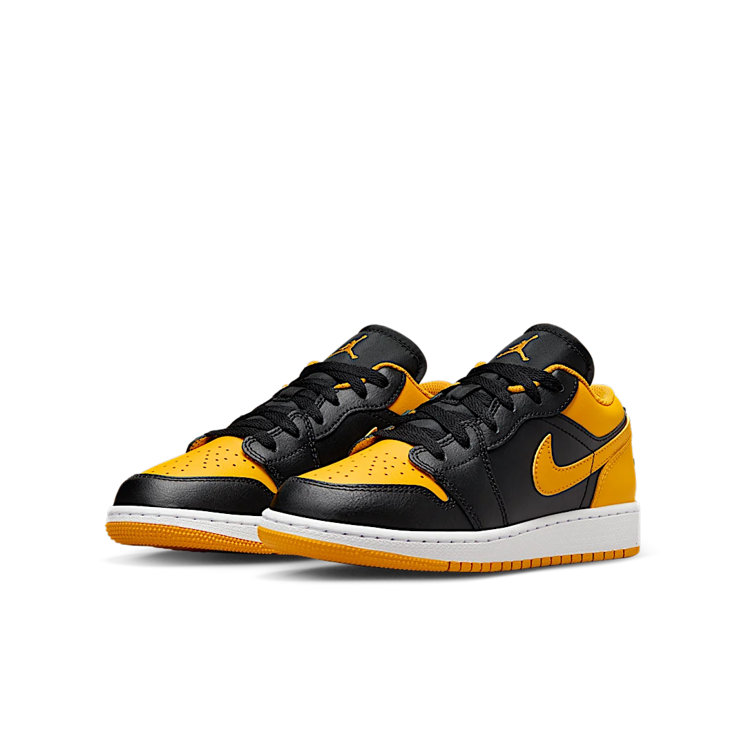 Air Jordan 1 Low Yellow Ochre, Black/Yellow Ochre/White (553560-072)