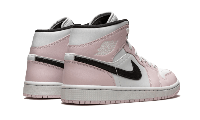 Air Jordan 1 Mid Barely Rose, Light Violet/Black-White (BQ6472-500)