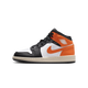 Air Jordan 1 Mid Black Toe Starfish