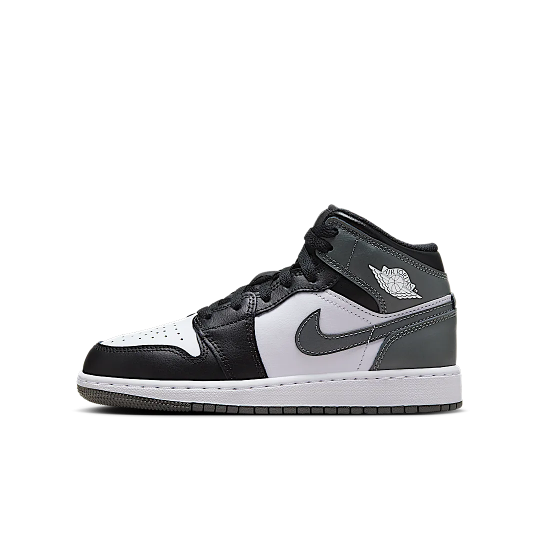 Air Jordan 1 Mid Black White Iron Grey, Black/White/Iron Grey (DQ8423-001)