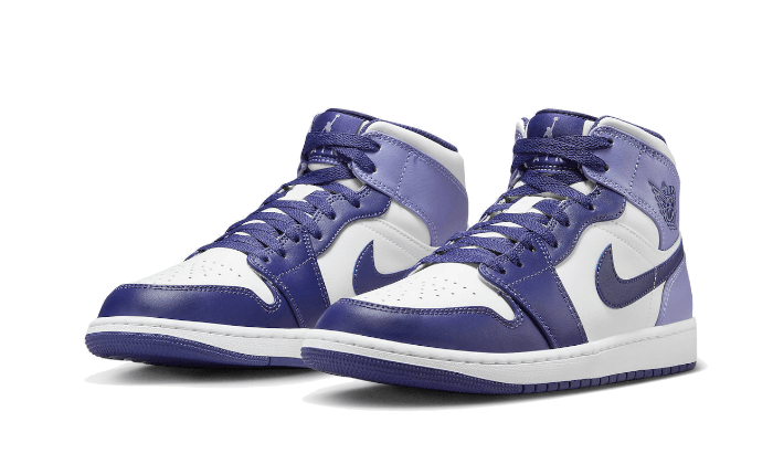 Air Jordan 1 Mid Blueberry, Sky J Purple/White/Sky J Light Purple (DQ8426-515)