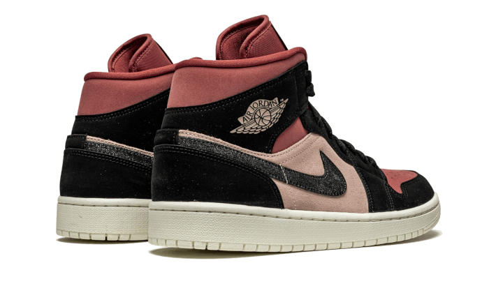 Air Jordan 1 Mid Canyon Rust, Particle Beige/Black-Canyon Rust-Sail (BQ6472-202)