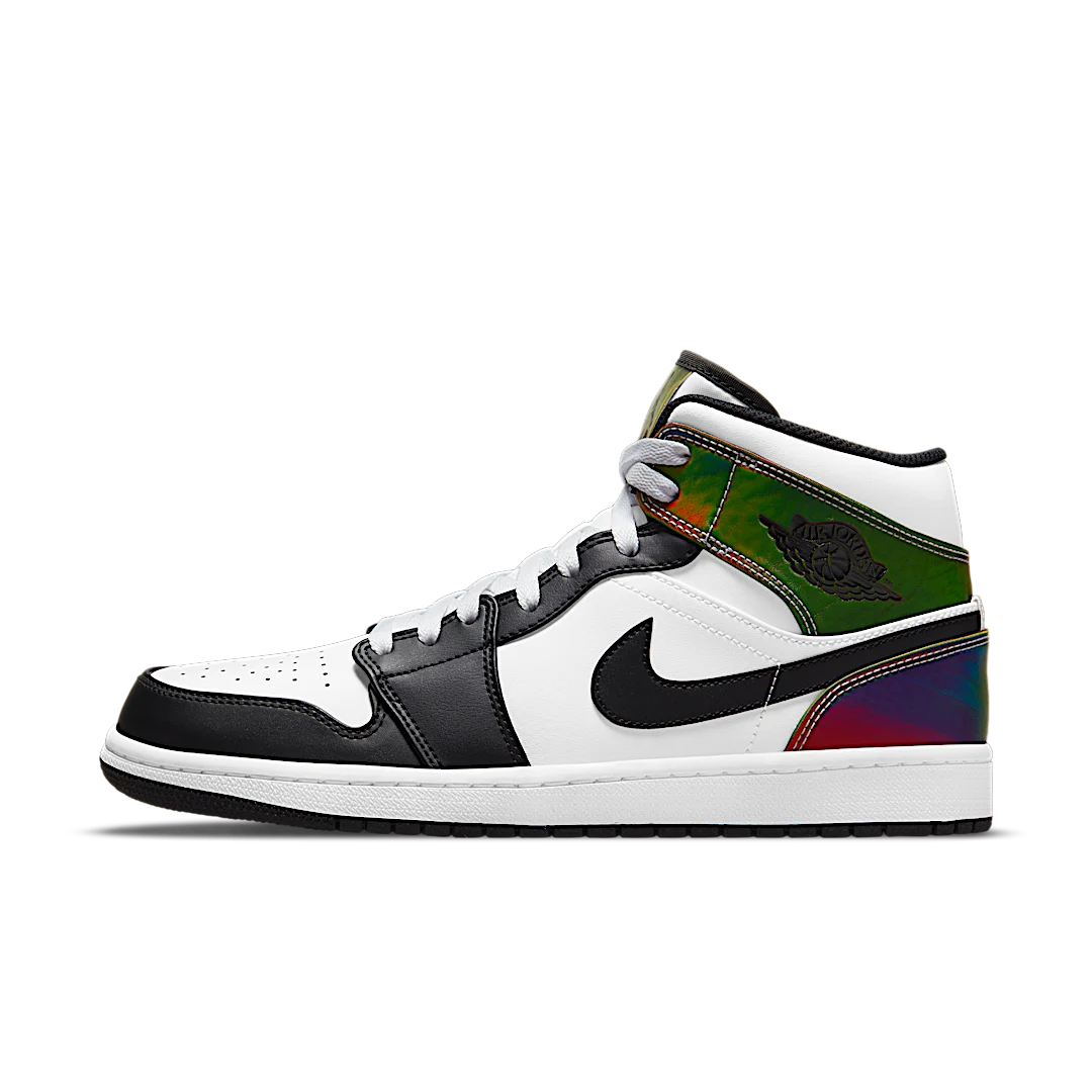 Air Jordan 1 Mid Heat Reactive, White/Black/Heat Reactive (DM7802-100)