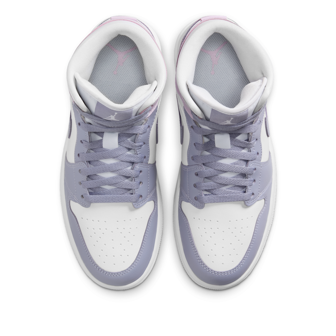 Air Jordan 1 Mid Indigo Haze Doll White