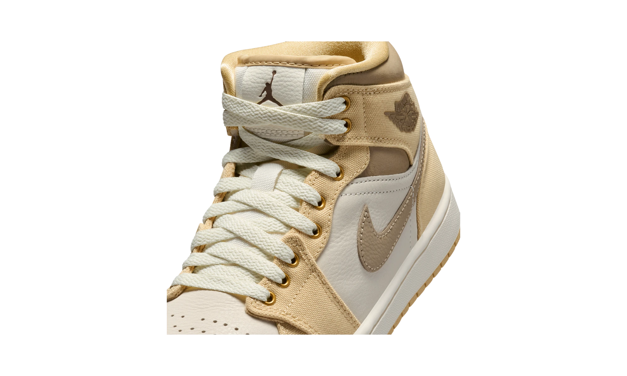 Air Jordan 1 Mid Khaki Sesame