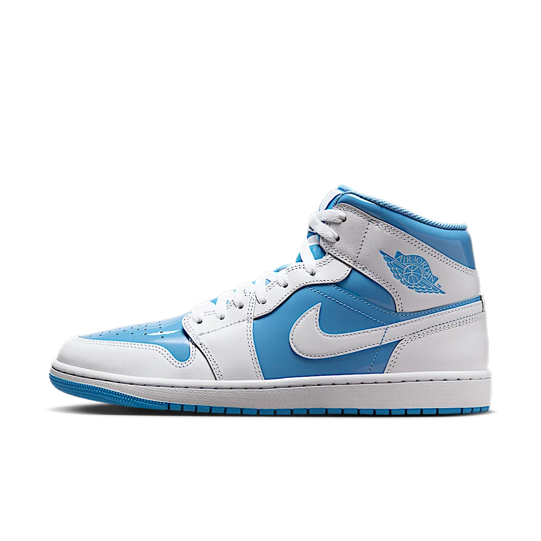 Air Jordan 1 Mid Legend Blue, White/Legend Blue (FZ2142-114 / FZ3933-114)