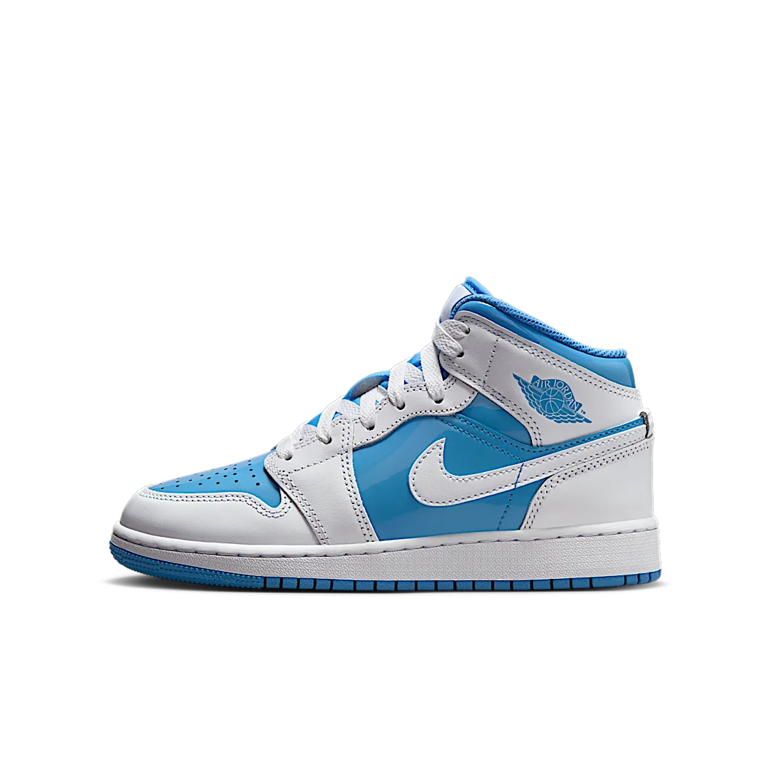 Air Jordan 1 Mid Legend Blue, White/Legend Blue (FZ3933-114)