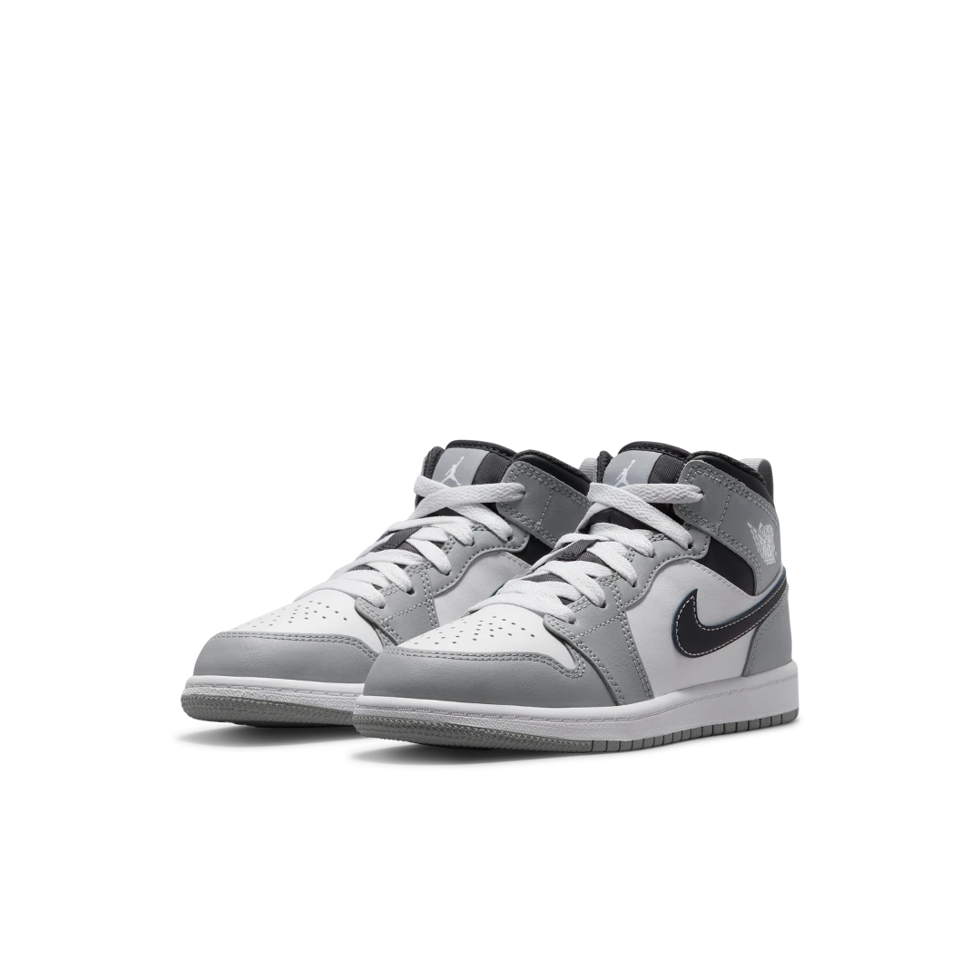 Air Jordan 1 Mid Light Smoke Grey (2022) (PS)