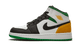 Air Jordan 1 Mid SE White Laser Orange Lucky Green