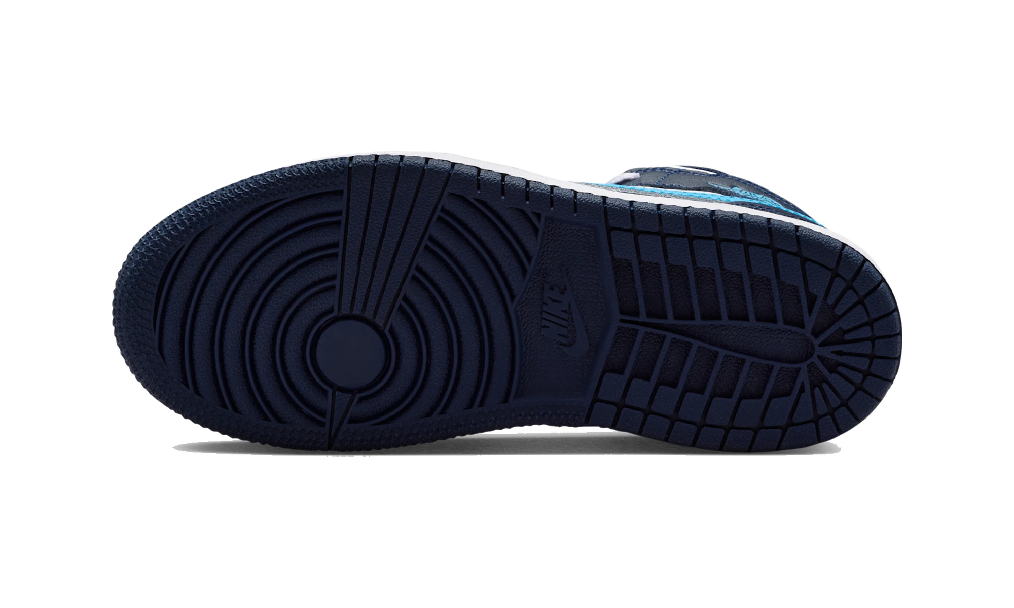 Air Jordan 1 Mid Obsidian Dark Powder Blue (PS)