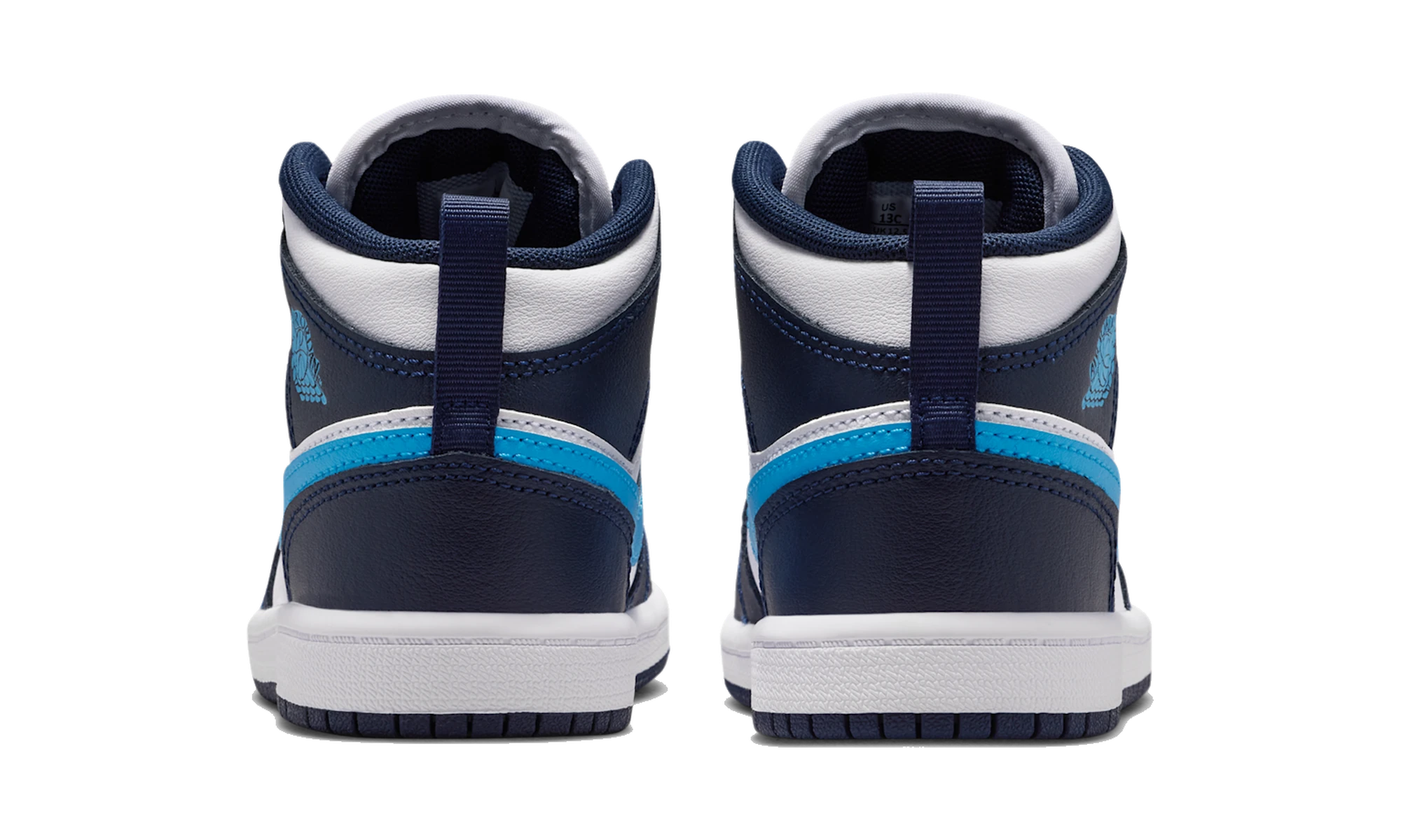 Air Jordan 1 Mid Obsidian Dark Powder Blue (PS)