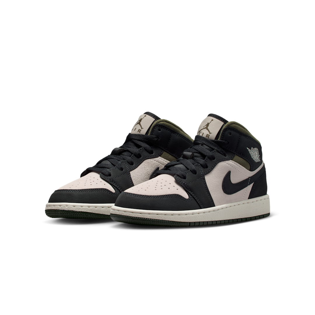 Air Jordan 1 Mid Off Noir Medium Olive