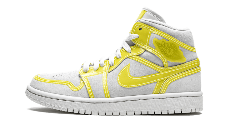 Air Jordan 1 Mid Opti Yellow, Off White/Opti Yellow-White (DA5552-107)