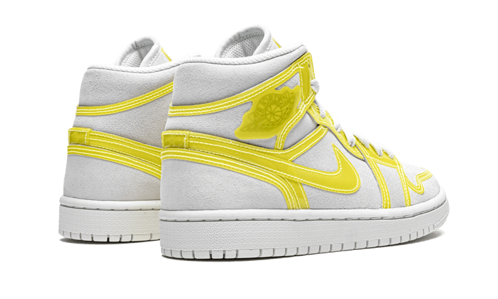 Air Jordan 1 Mid Opti Yellow, Off White/Opti Yellow-White (DA5552-107)