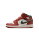Air Jordan 1 Mid Redstone Midnight Green
