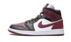 Air Jordan 1 Mid SE Black Dark Beetroot