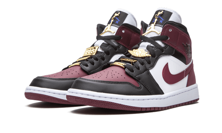 Air Jordan 1 Mid SE Black Dark Beetroot, Black/Dark Beetroot-White (CZ4385-016)