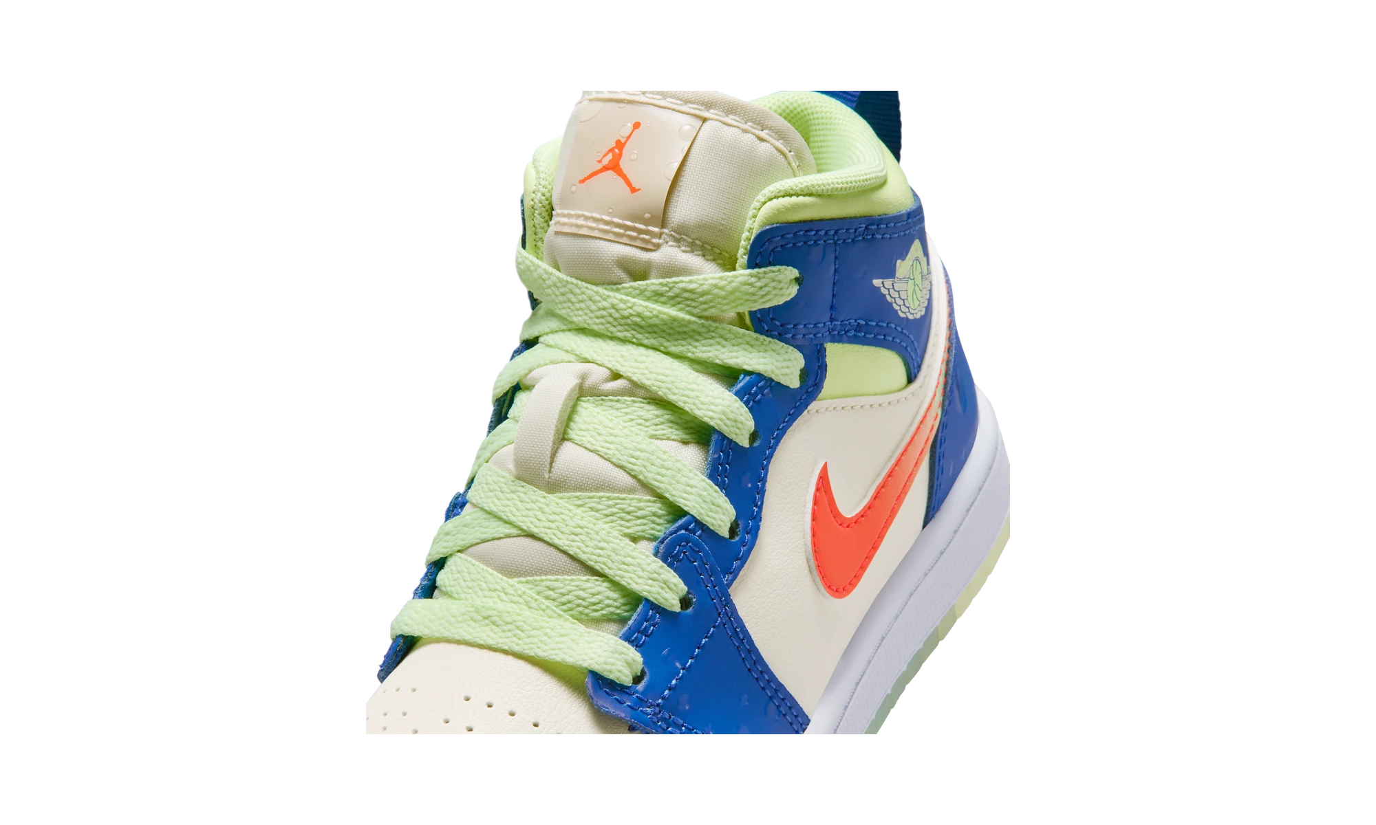 Air Jordan 1 Mid SE Game Royal Barely Volt Infrared (PS)