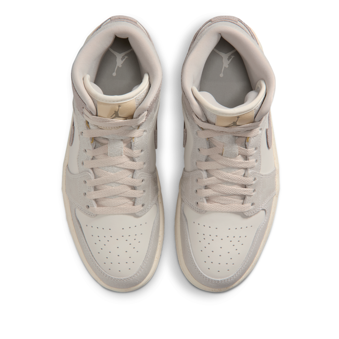 Air Jordan 1 Mid SE Light Iron Ore Enigma Stone
