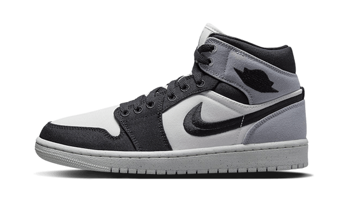 Air Jordan 1 Mid SE Light Steel Grey, Sail/Black-Light Steel Grey (DV0427-100)