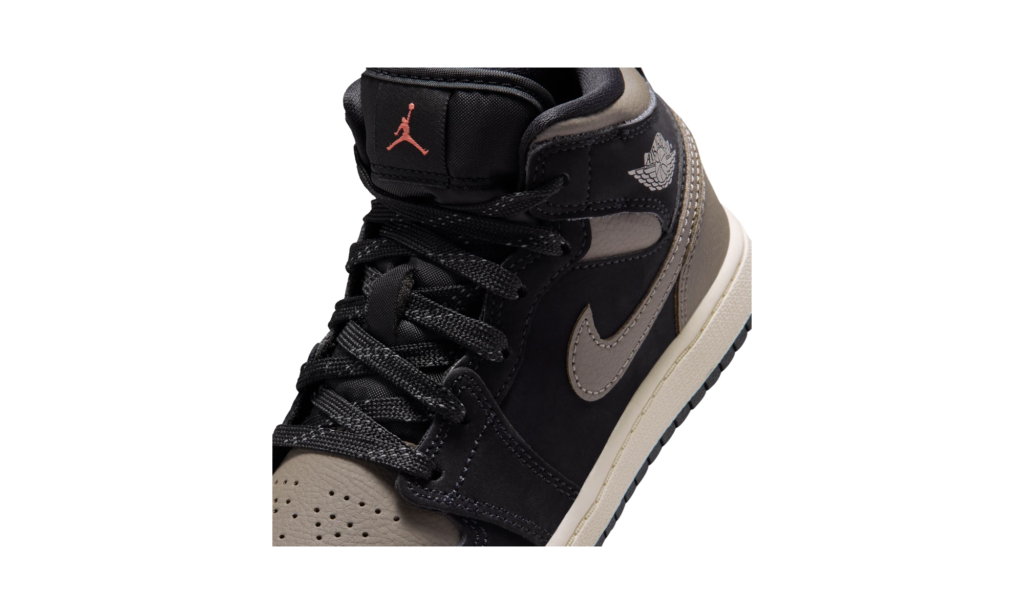 Air Jordan 1 Mid SE Olive Grey (PS)