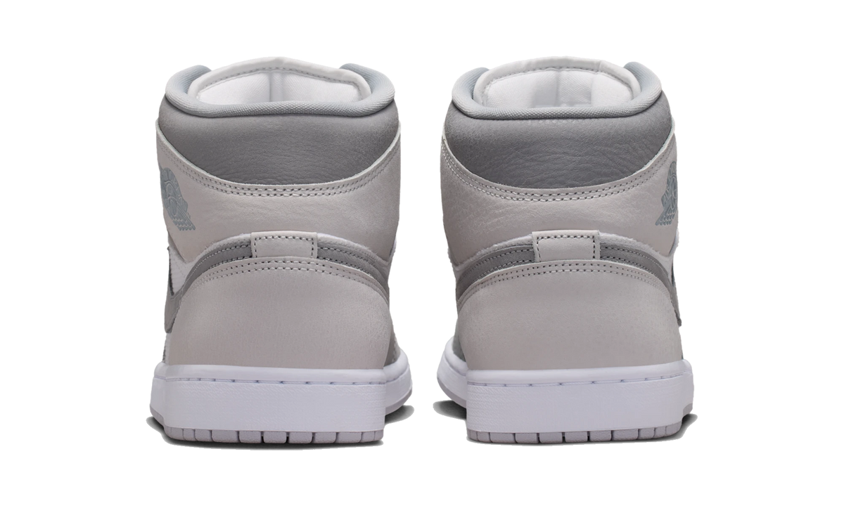 Air Jordan 1 Mid SE White Phantom Sail Light Smoke Grey