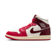 Air Jordan 1 Mid Sail Mystic Hibiscus