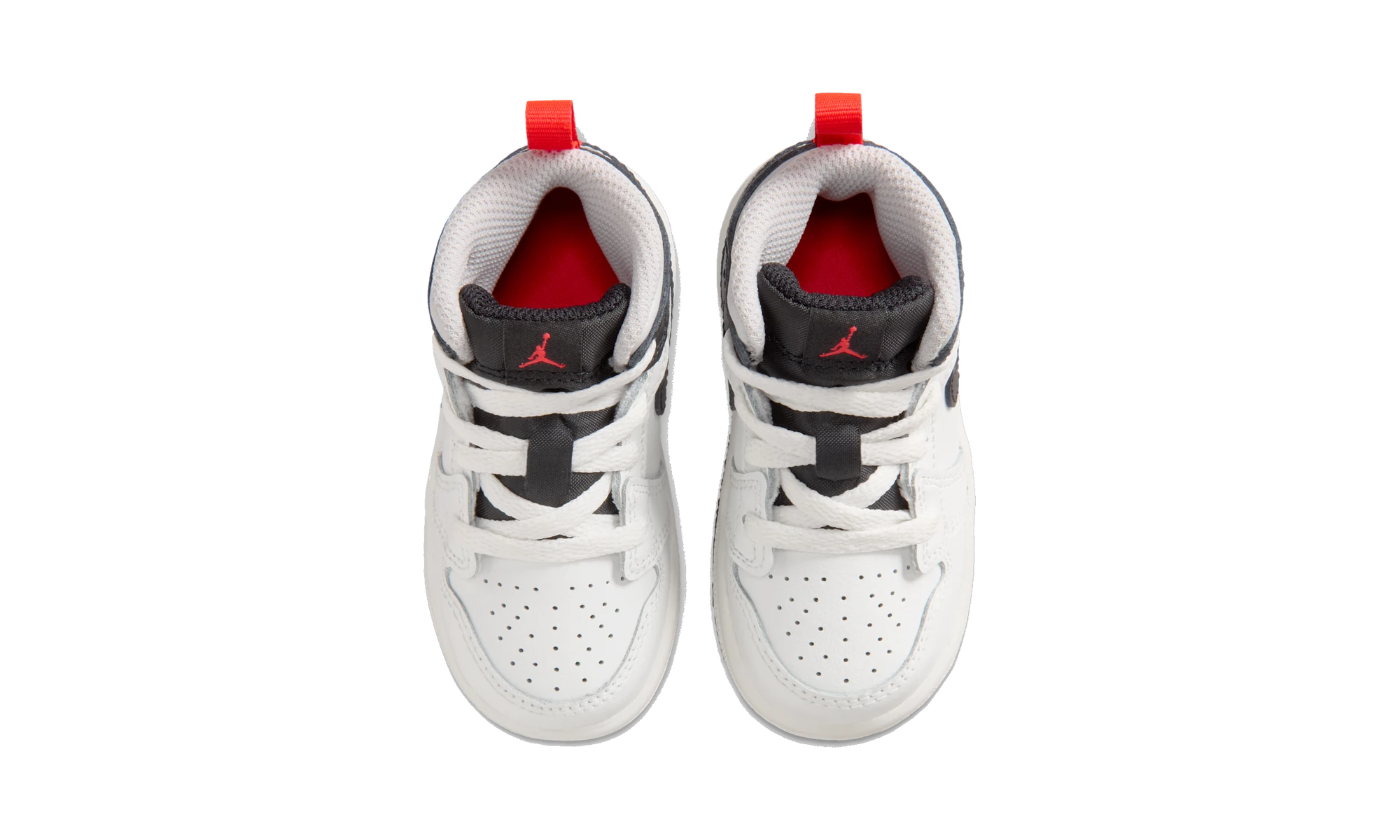 Air Jordan 1 Mid Summit White Infrared Black (TD)