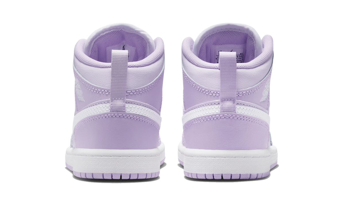 Air Jordan 1 Mid Violet Mist Barely Grape (PS)