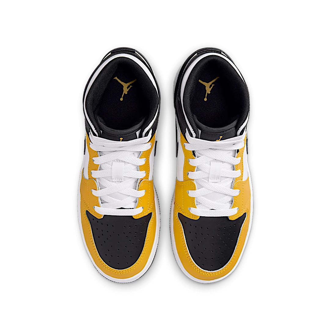 Air Jordan 1 Mid Yellow Ochre, Yellow Ochre/Black/White/Yellow Ochre (DQ8423-701)