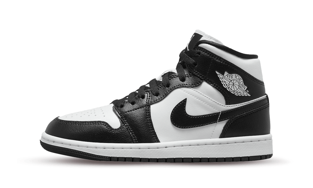 Air Jordan 1 Mid Panda, White/Black/White (DV0991-101)