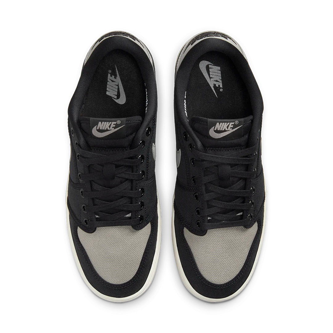 Air Jordan 1 Retro AJKO Low Shadow, Black/Sail/Medium Grey (DX4981-002)