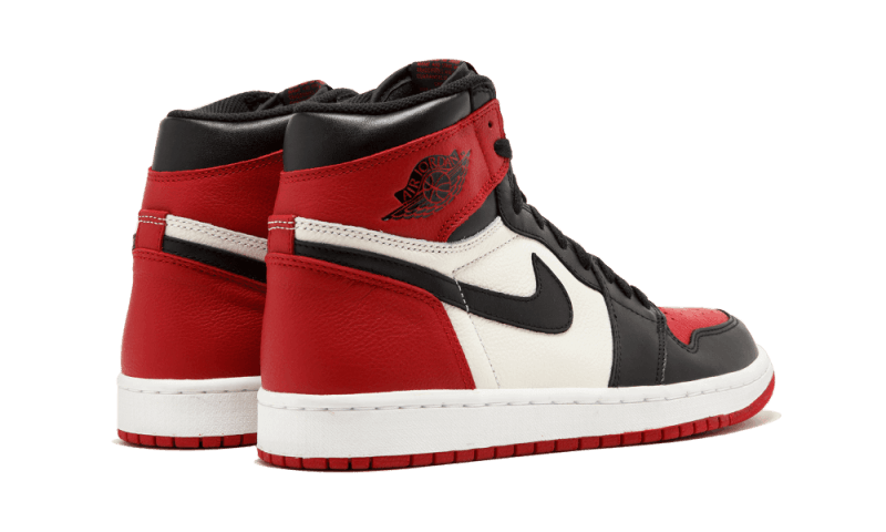 Air Jordan 1 Retro High Bred Toe, Gym Red/Black-Summit White (555088-610)