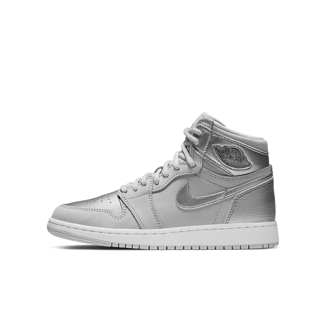 Air Jordan 1 Retro High CO Japan Neutral Grey, Neutral Grey/Metallic Silver-White (575441-029)