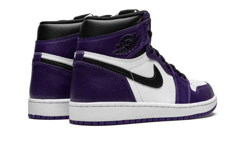 Air Jordan 1 Retro High Court Purple White, Court Purple/White-Black (555088-500 / 575441-500)