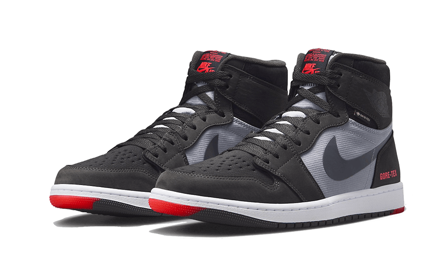 Air Jordan 1 Retro High Element Gore-Tex Black Infrared, Cement Grey/Dark Charcoal/Black/Infrared 23/White (DB2889-002)