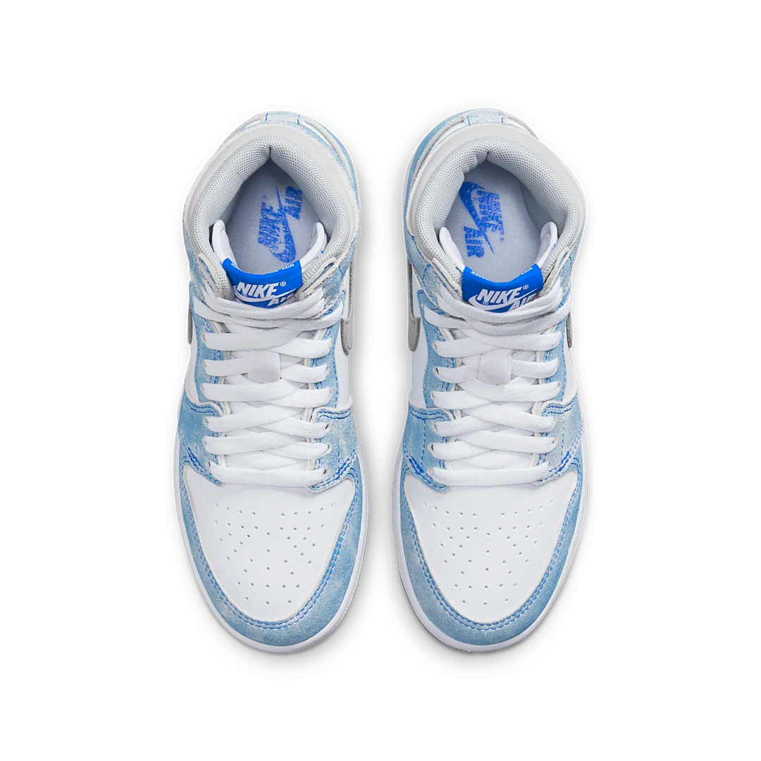 Air Jordan 1 Retro High Hyper Royal Smoke Grey, Hyper Royal/Light Smoke Grey-White (575441-402)