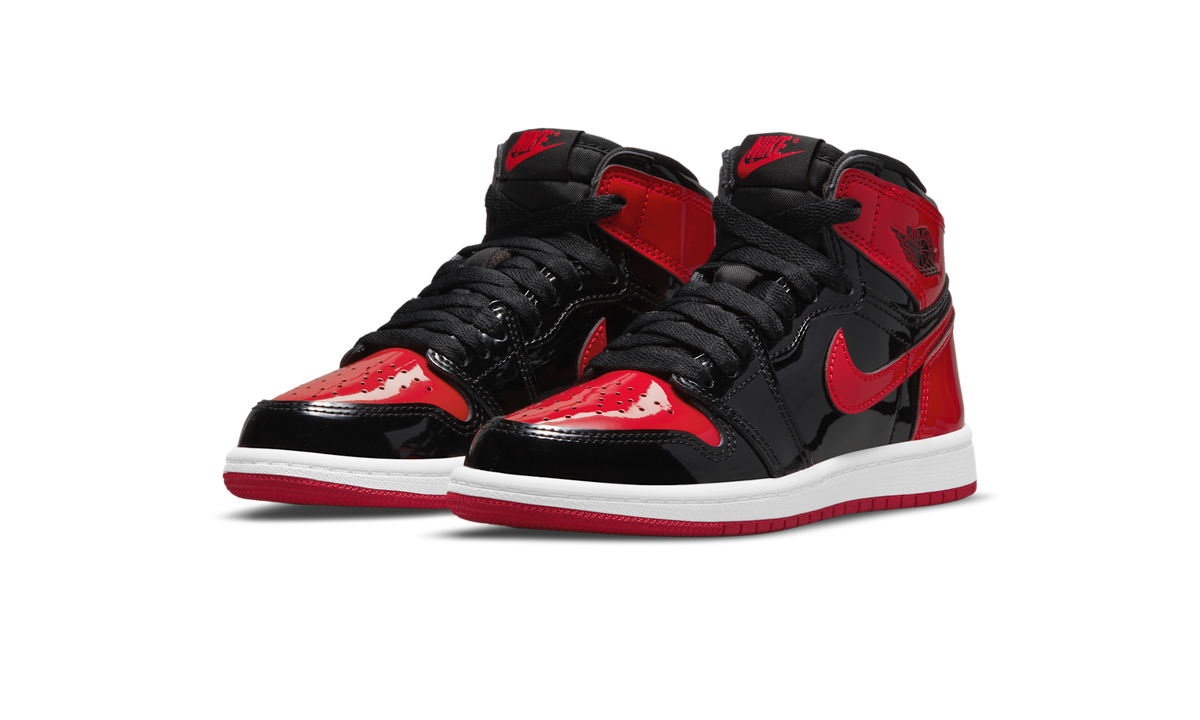 Air Jordan 1 Retro High OG Patent Bred (PS)