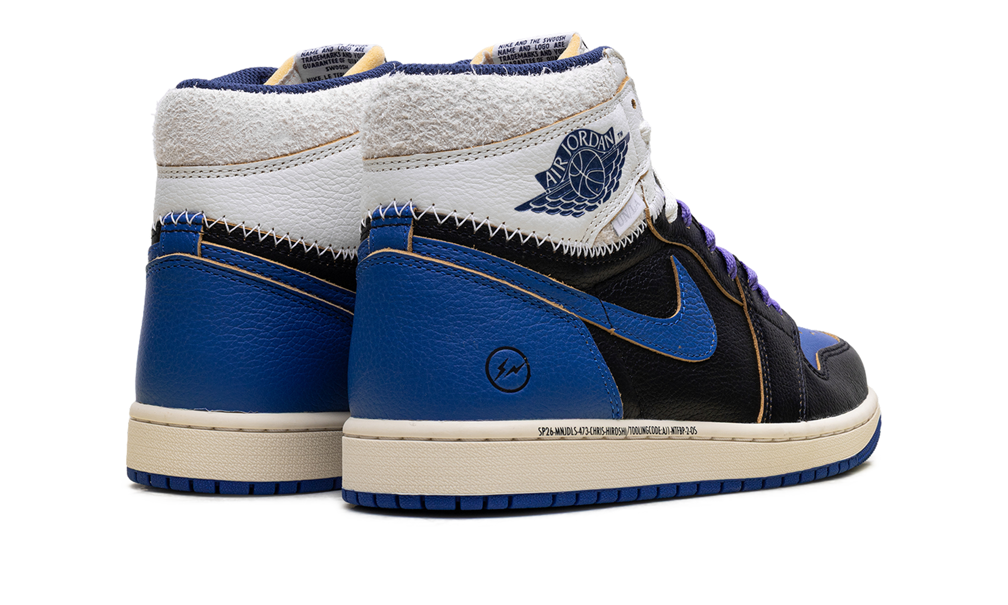 Air Jordan 1 Retro High OG SP Fragment x Union LA Sport Royal