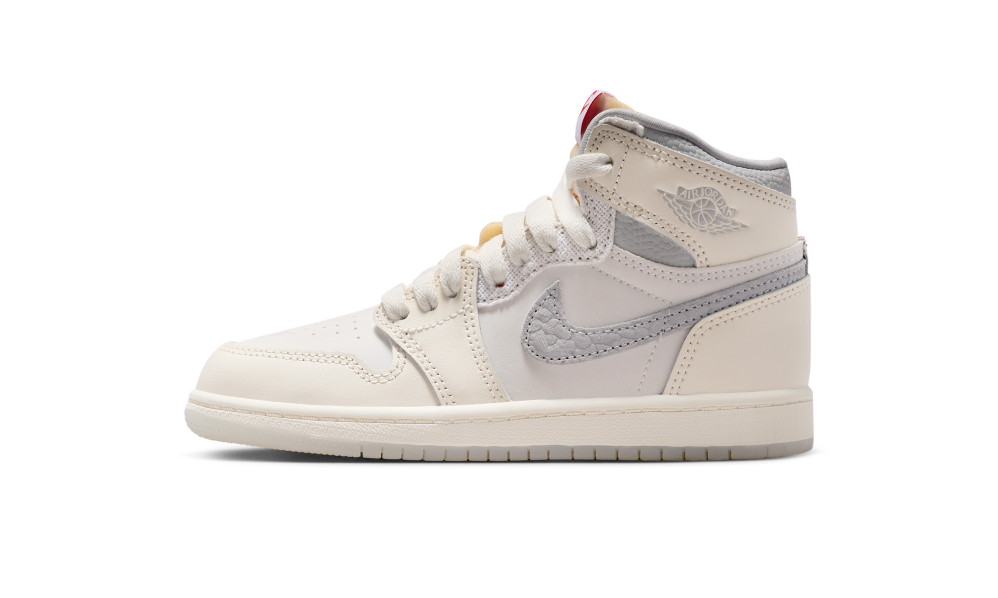 Air Jordan 1 Retro High OG Sail University Red (PS)