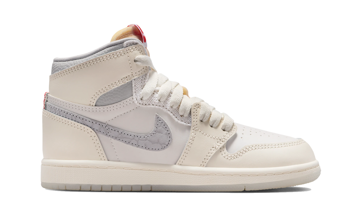Air Jordan 1 Retro High OG Sail University Red (PS)