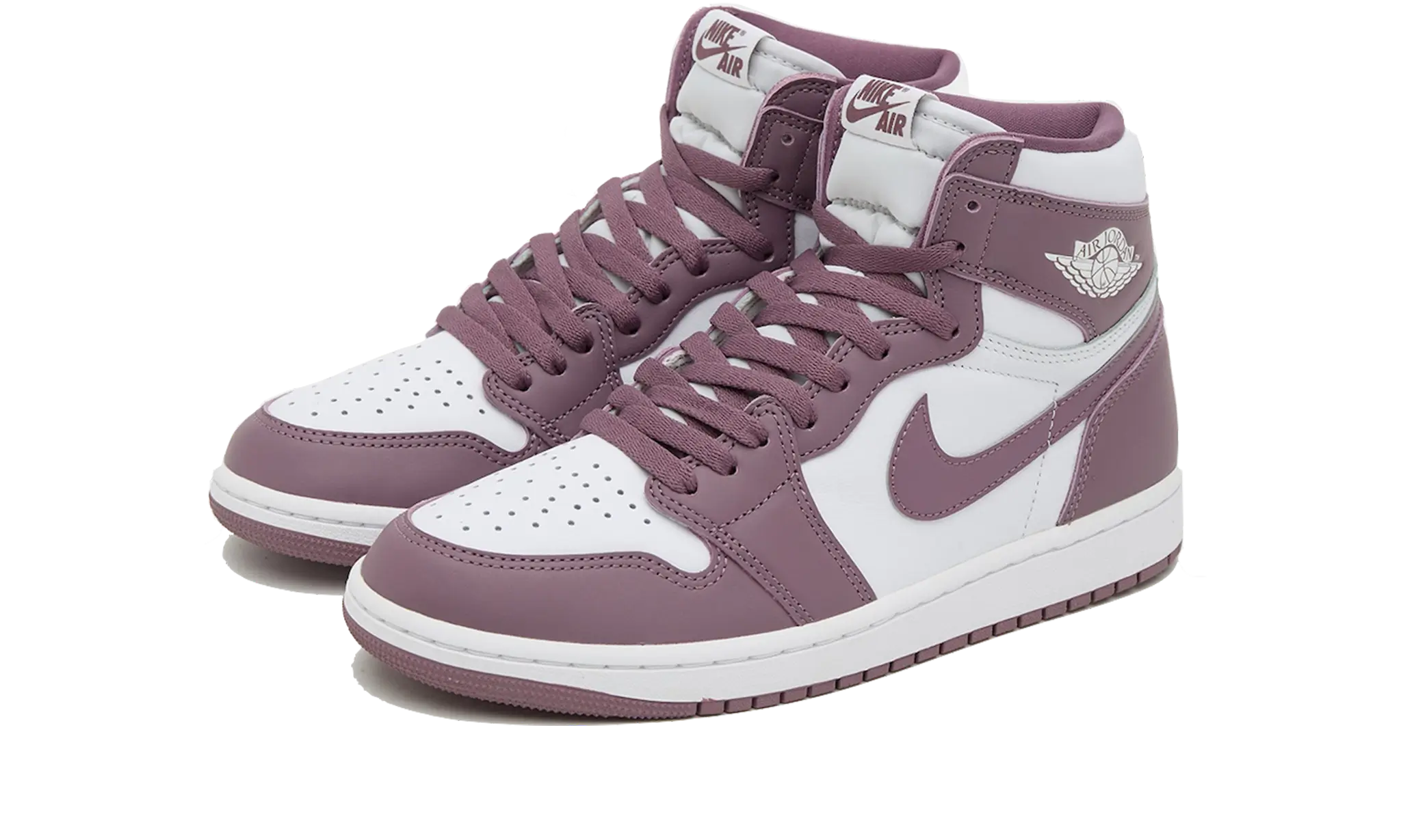 Air Jordan 1 Retro High OG Mauve, White/Sky J Mauve/White (DZ5485-105 / FD1437-105)