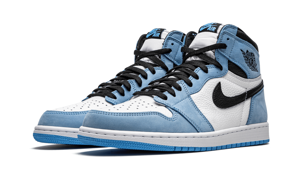 Air Jordan 1 Retro High OG University Blue, White/University Blue-Black (555088-134 / 575441-134)