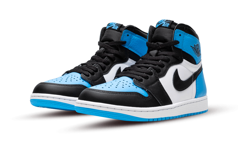 Air Jordan 1 Retro High OG UNC Toe, University Blue/Black/White (DZ5485-400 / FD1437-400)