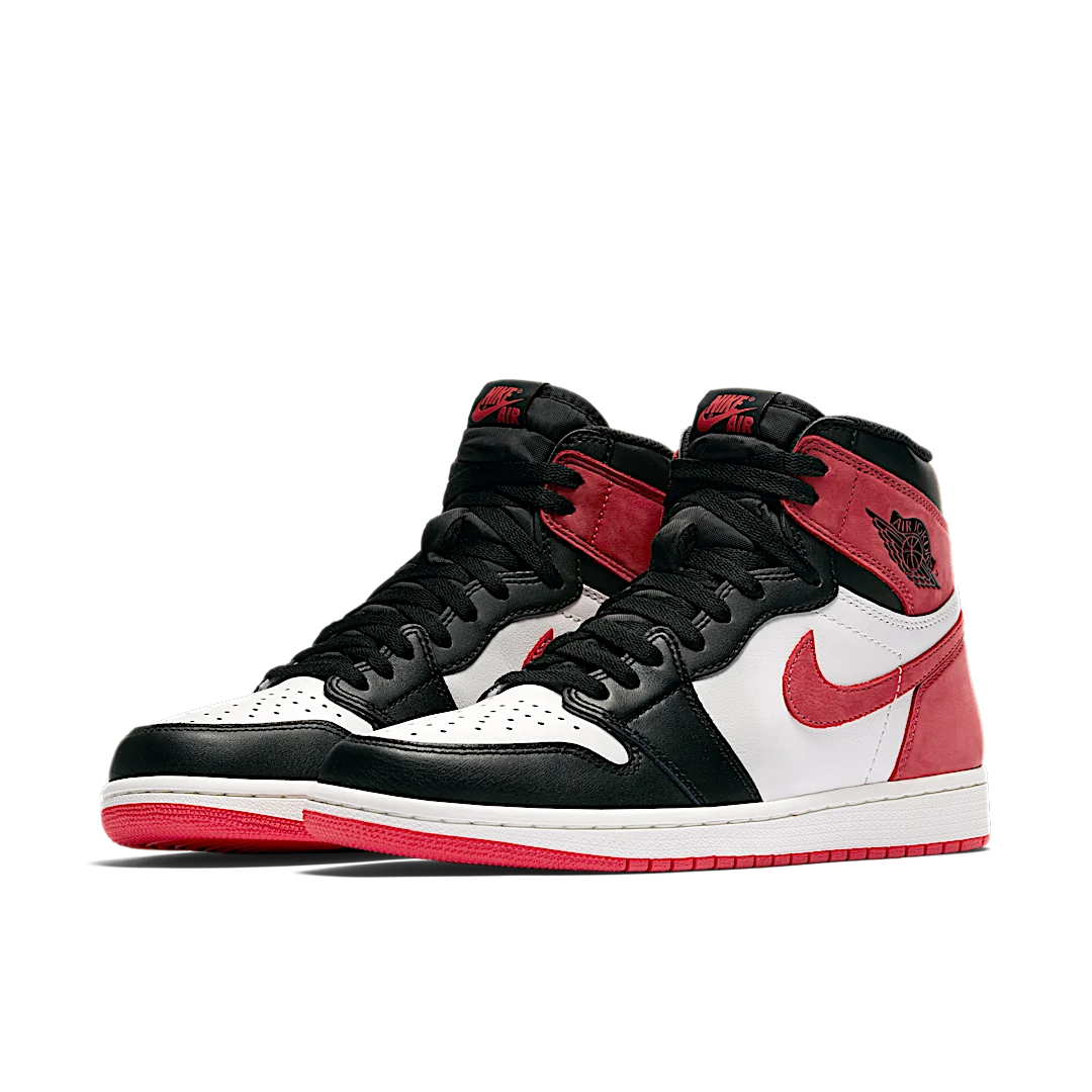 Air Jordan 1 Retro High Track Red, Summit White/Track Red-Black (555088-112)