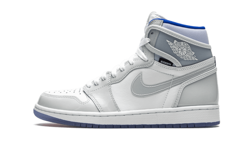 Air Jordan 1 Retro High Zoom White Racer Blue, White/Racer Blue-White (CK6637-104)