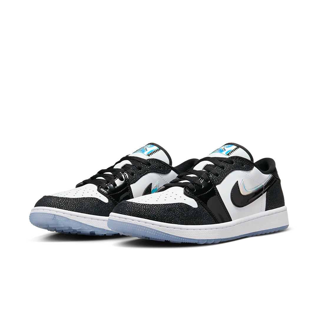 Air Jordan 1 Retro Low Golf Endless Pursuit Pack, White/Black (FZ4159-100)