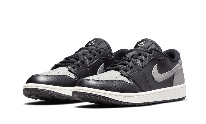 Air Jordan 1 Retro Low Golf Shadow, Black/Medium Grey-Sail (DD9315-001)