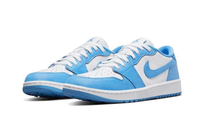 Air Jordan 1 Retro Low Golf UNC, White/University Blue (DD9315-100)